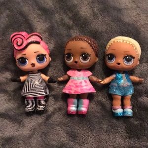 LOL Dolls Various Series (3 dolls)